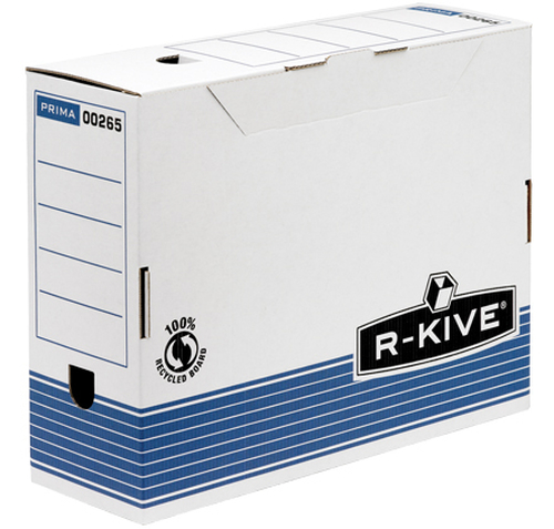 Caixa arxiu definitiu Fellowes100mm A4 Blau
