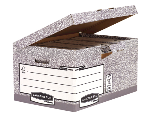 Contenidor d'Arxius Tapa Fixa System Gris