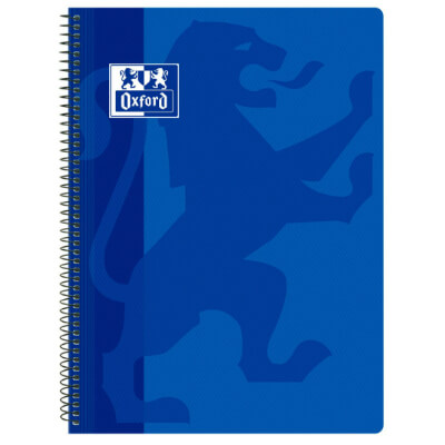 Cuaderno Oxford Classic tapas plástico azul marino