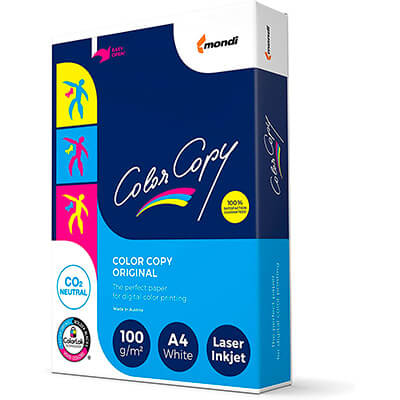 Paquete papel Digital Color Copy A4 100g 500 hojas