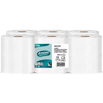 Rotlle Paper higiènic jumbo 2 capes 150m