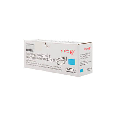 Tòner Xerox PH6020 PH6022 WC6025 cian