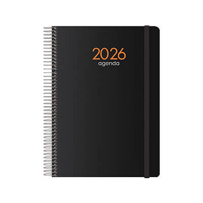 Agenda Dohe Syncro D/P 15x21 negre