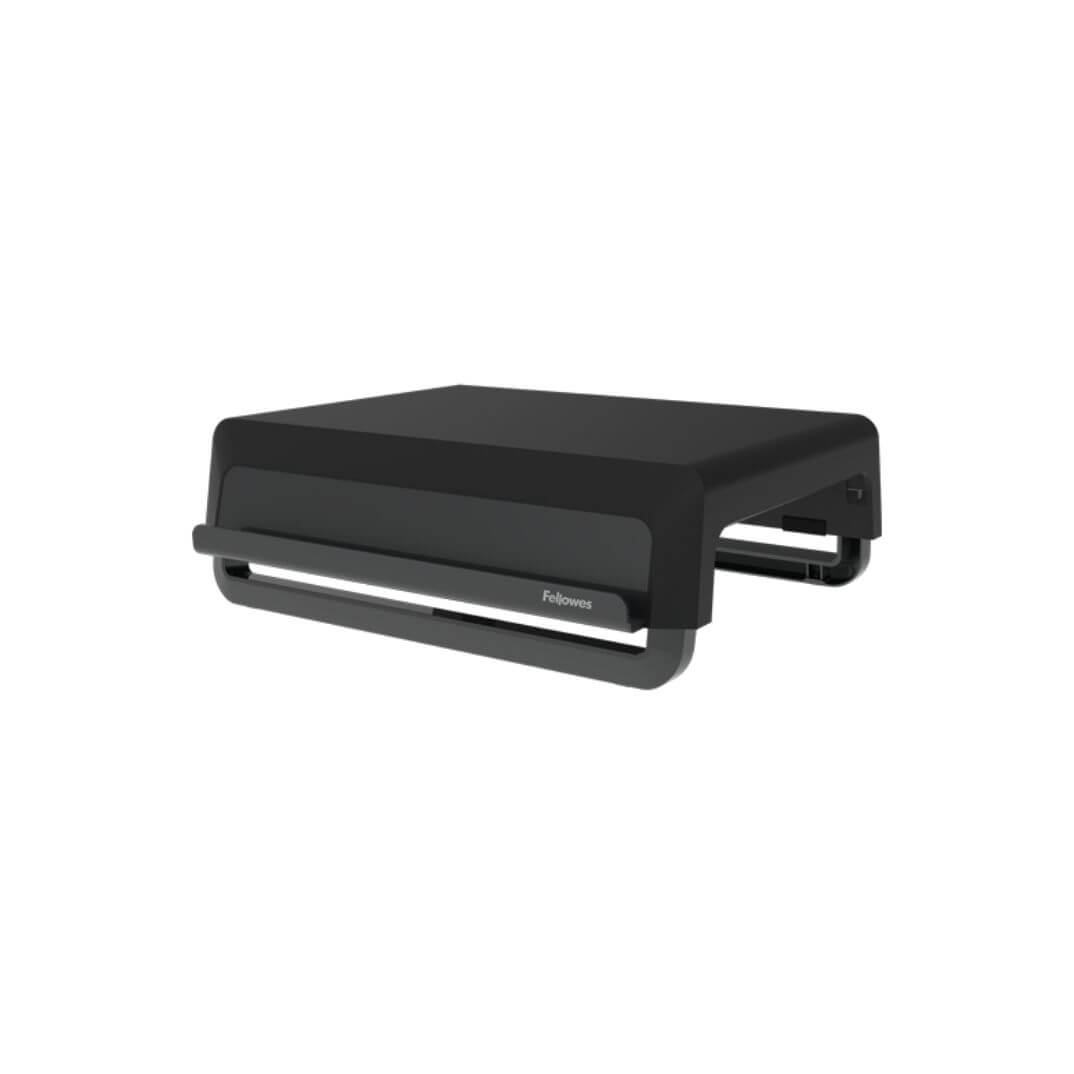 Soporte elevador monitor Breyta negro