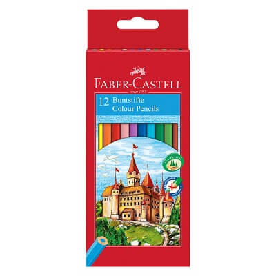 Caixa 12 ecollàpis de color Castillo Faber-Castell