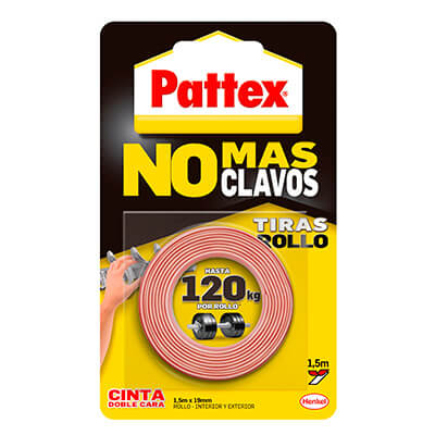 Cinta doble cara Pattex no mas clavos