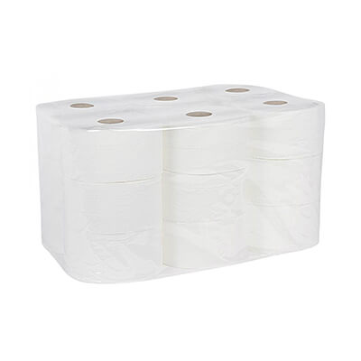 Saco 18 rollos extra 2 hojas 180m papel higiénico
