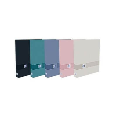 Pack 5 Carpeta anellas Oxford A4 40mm 4a assortit