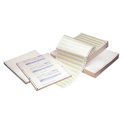 Caixa paper continu 11x240 blanc Fabrisa 2500f