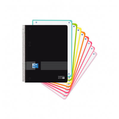 Cuaderno A5 Oxford Europeanbook 8 Live & Go