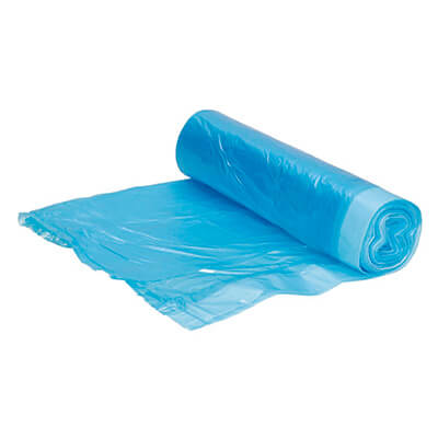 Bolsas basura autocierre 50x60 azul (15u)