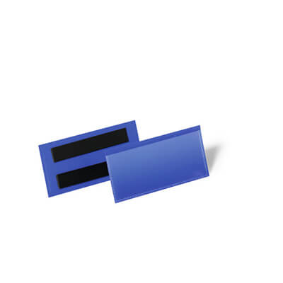 Pack 50 Fundes magnètiques Durable 100 x 38mm blau
