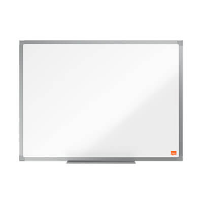 Pizarra Nobo Essence acero lacado 600x450 blanco