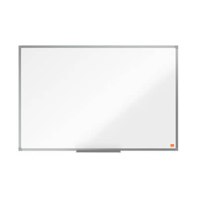Pizarra Nobo Essence acero lacado 900x600 blanco