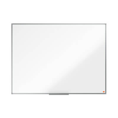 Pizarra Nobo Essence acero lacado 1200x900 blanco