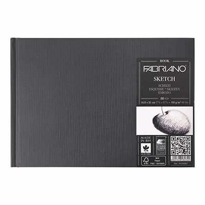 Bloc dibuix esbós A5 110g 80 fulls