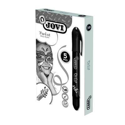 pack 5 Barra maquillatge Jovi twist make up negre