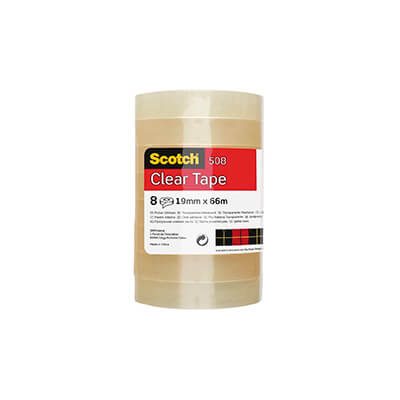 Cinta adhesiva Scotch® 19x66 transparente