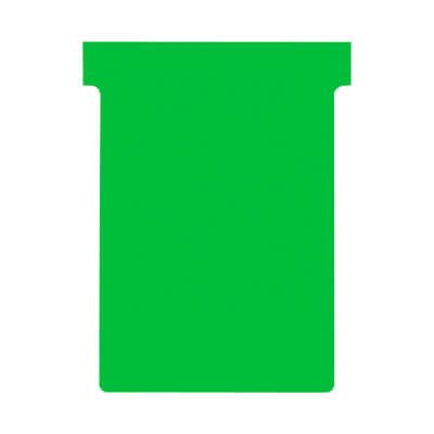 Paquete 100 fichas T Nobo T-3 verde