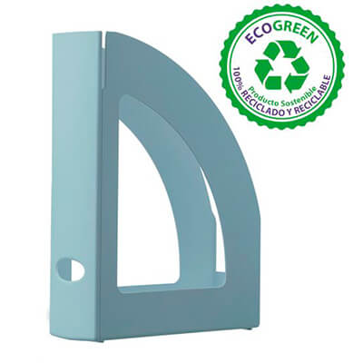 Cajetín archivo Archivo 2000 Ecogreen azul pastel