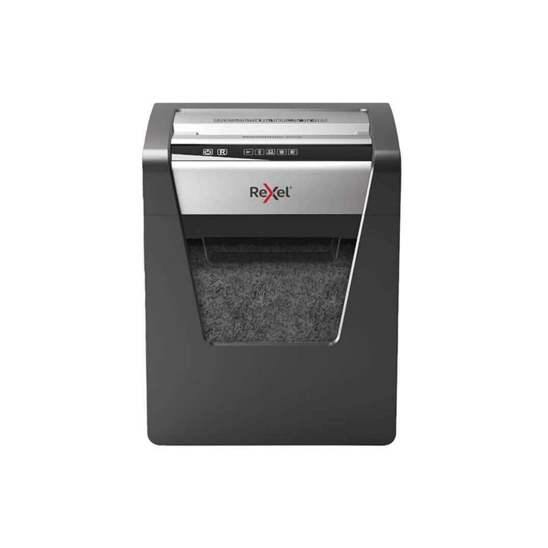 Destructora Rexel Momentum X415 negre/plata