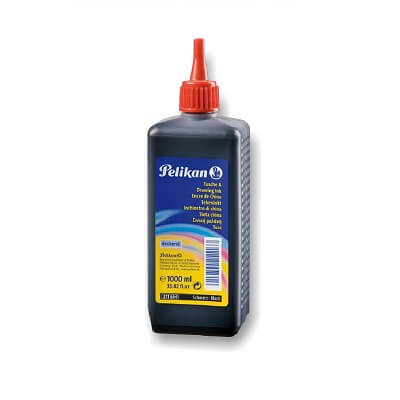 Tinta xina Pelikan 1 llitre negre