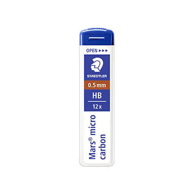 Estoig de mines Mars micrograph 0.5 HB