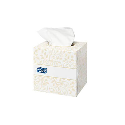 Caixa mocadors facials Tork Collection