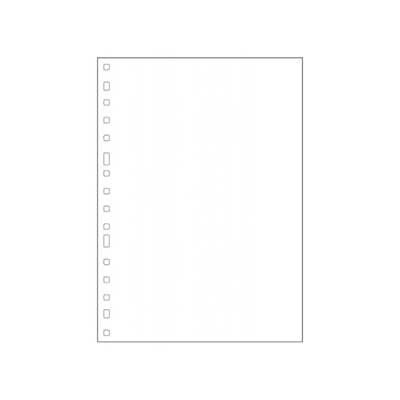 Recambio 16 anillas Folio natural blanco liso