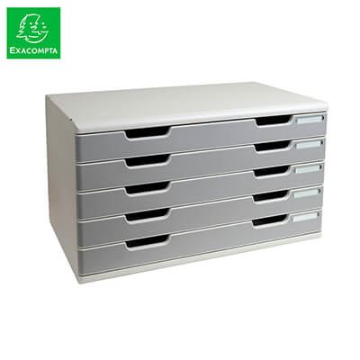 Modul 5 calaixos Multiform A3 color gris