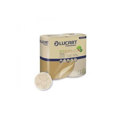 Paper higiènic Lucart Econatural 4.3 3 capes