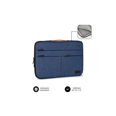 Funda Air Padding 360 Sleeve 14" blau