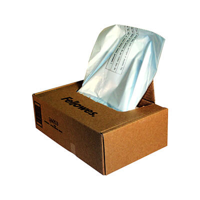 Paquet 100 bosses destructora Fellowes 30/35L