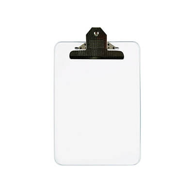 Portabloc Q-Connect A4 transaparente