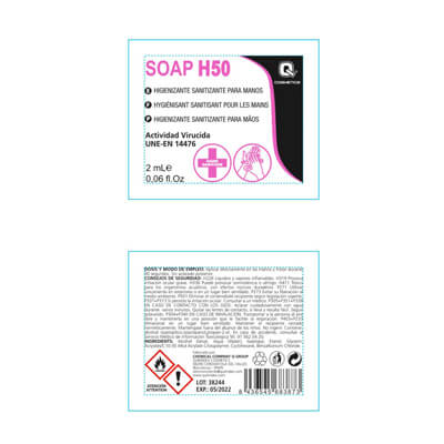 Sobre monodosis gel hidroalcohólico H50 (700u)