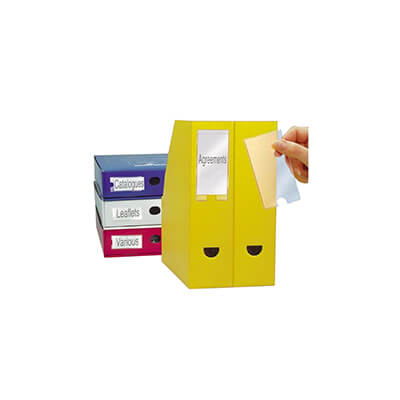 Put-in-labels 19x75 16 unitats