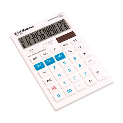 Calculadora ErichKrause CC-352 12 dígits blanca