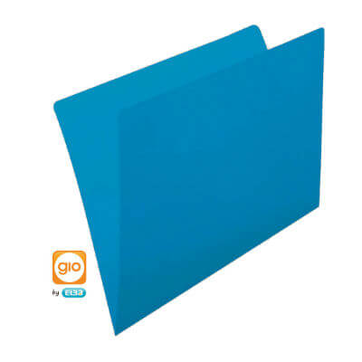 Subcarpeta Foli blau intens 230g (pack 50)
