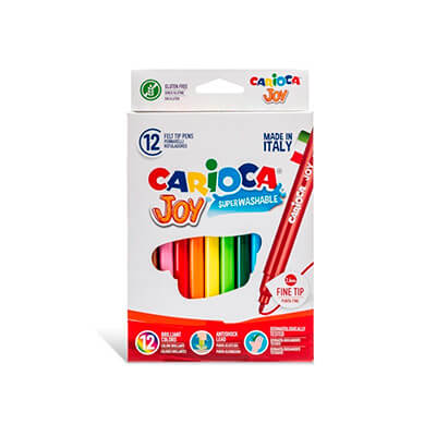 Retoladors Carioca Joy caixa 12 colors