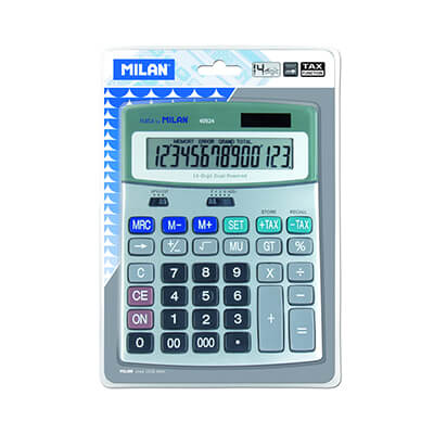 Calculadora Milan tecles de plàstic 14 dígits
