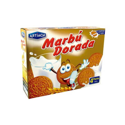 Caixa galetes Marbú Dorada 600g