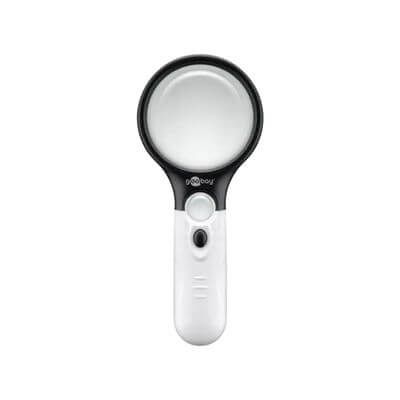 Lupa con Led 75mm