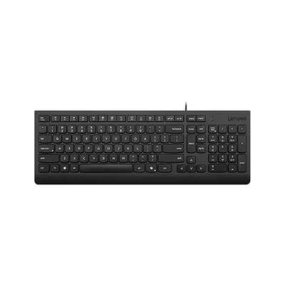 Teclado Lenovo con cable essential negro