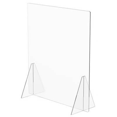 Mampara protecció metacrilat 75x85 sense finestra