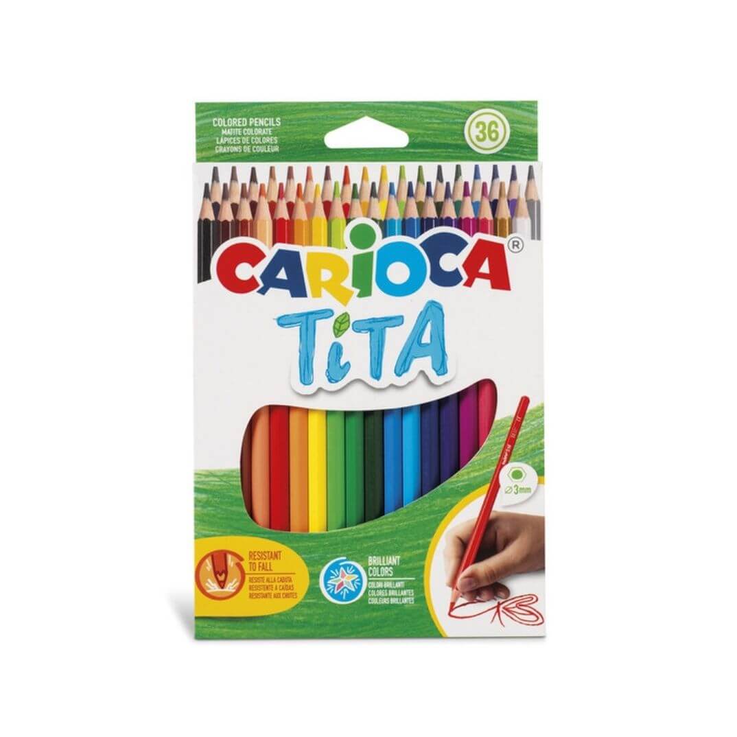 Caja de 36 lápices Tita Carioca