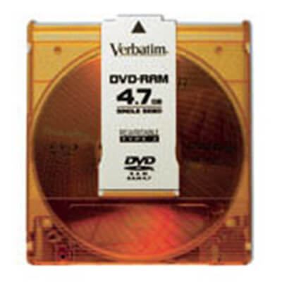 Pack 5 DVD-r Verbatim 5x 4,7GB jewel case