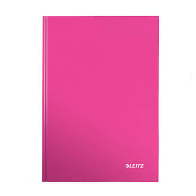 Cuaderno A4 microperforado Leitz Wow fucsia
