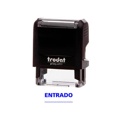Sello printy 4911  "entrado"