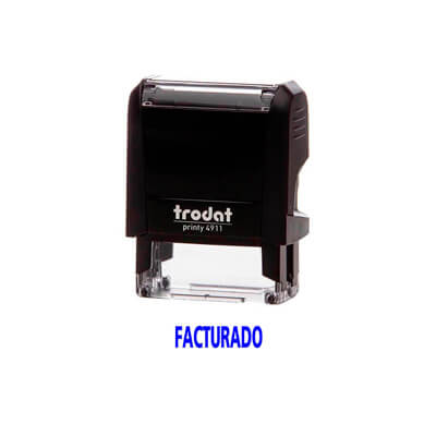 Sello printy 4911 "facturado"