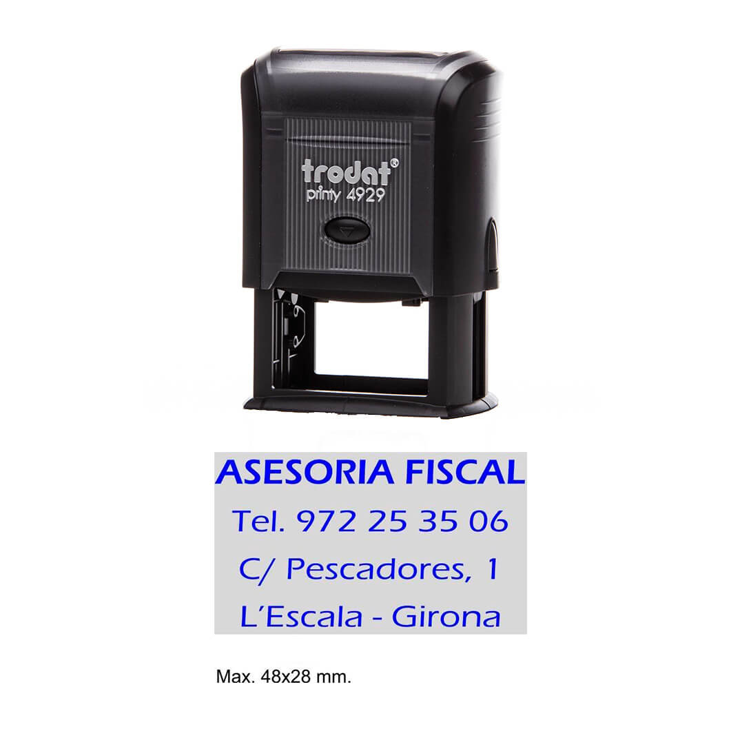 Sello printy 4929 personalizable